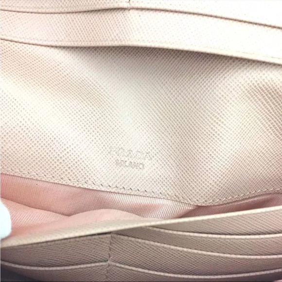PRADA Saffiano Leather Long Bifold Wallet - Picture 8 of 8